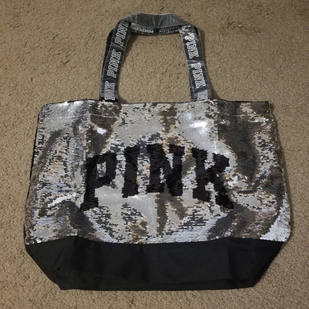 VS PINK tote and 2 pairs of PINK socks
